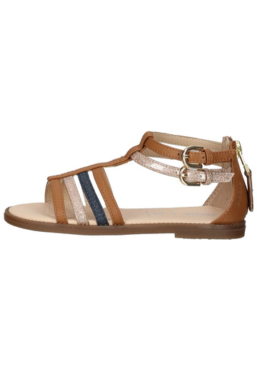 Geox Sandalen Lederimitat Cognac - surf4shoes