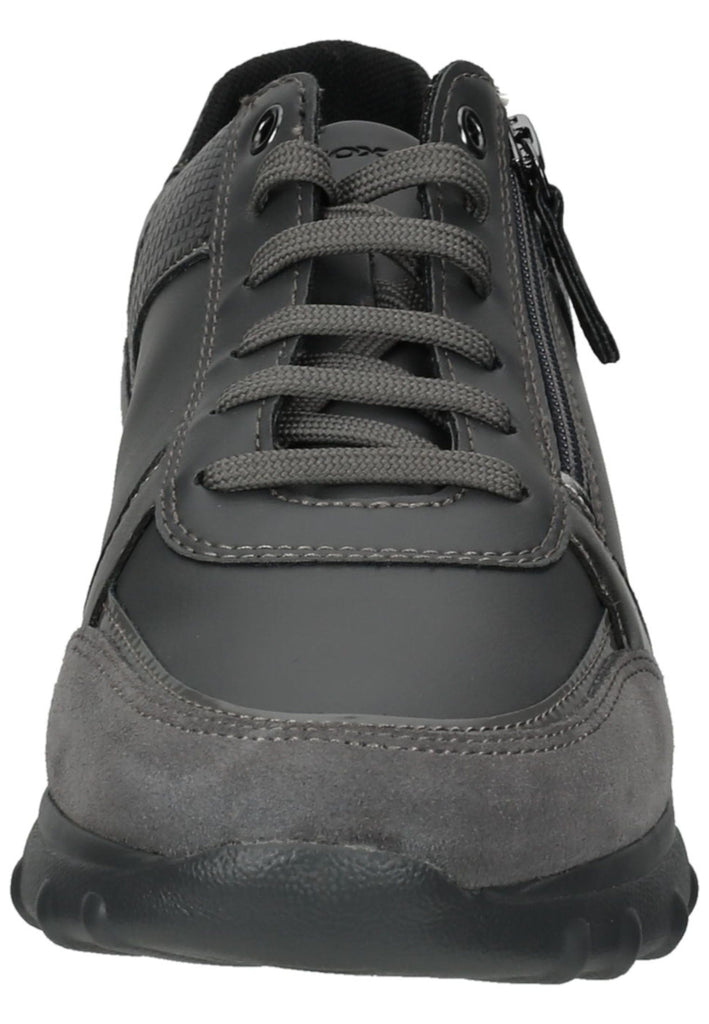 Geox Sneaker Veloursleder/Textil Dunkelgrau - surf4shoes