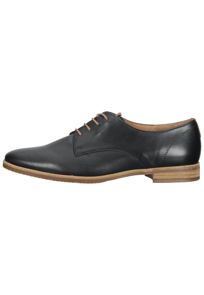 Gabor Halbschuhe Leder Schwarz/Braun - surf4shoes