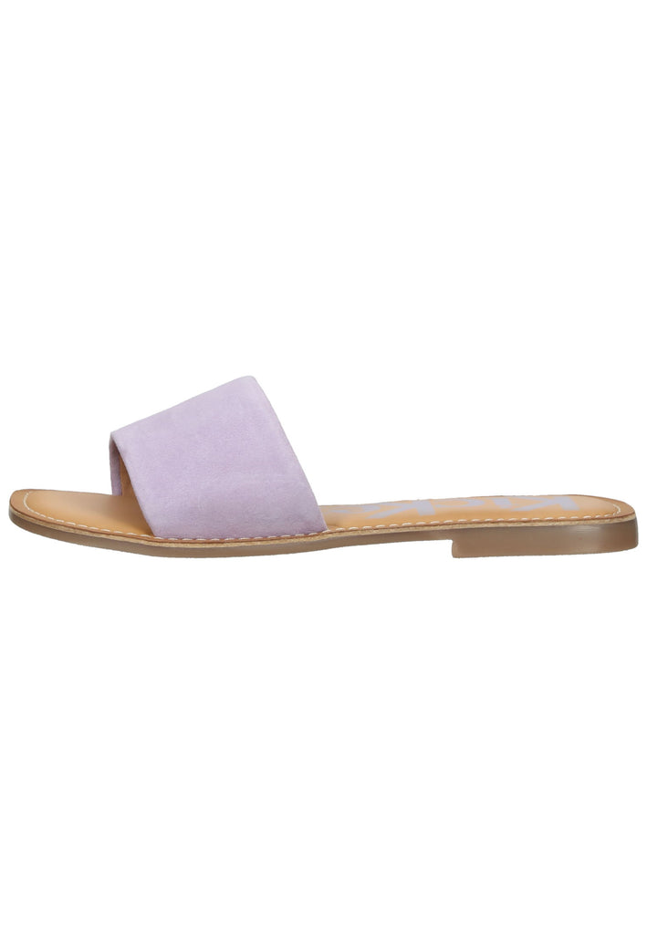Kickers Pantoletten Leder Violett - surf4shoes