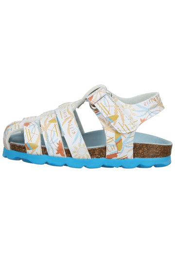 Kickers Sandalen Lederimitat Weiß - surf4shoes