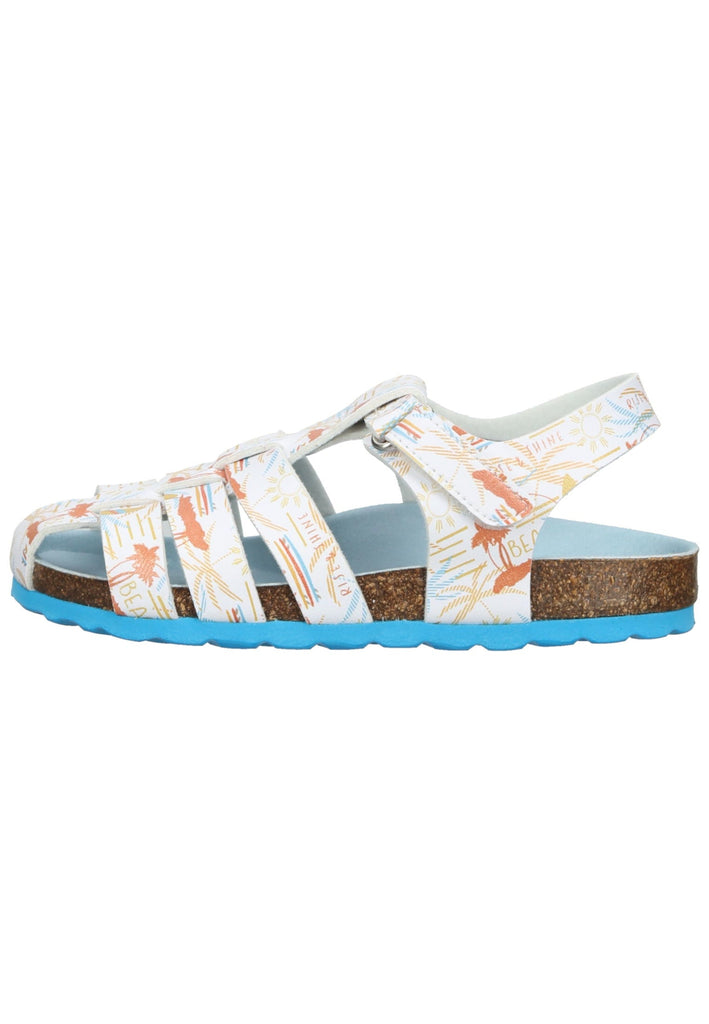 Kickers Sandalen Lederimitat Weiß - surf4shoes
