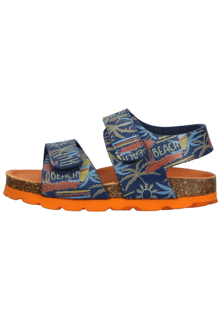 Kickers Sandalen Lederimitat Blau - surf4shoes