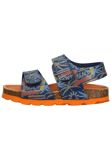 Kickers Sandalen Lederimitat Blau - surf4shoes