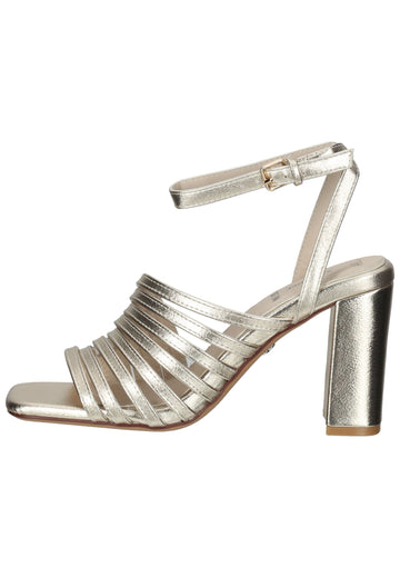 s.Oliver Sandalen Lederimitat Platinum - surf4shoes