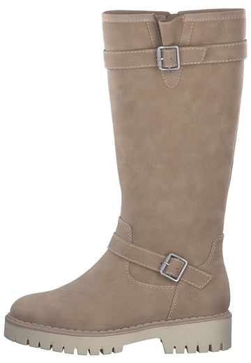 s.Oliver Stiefel Lederimitat Nut - surf4shoes