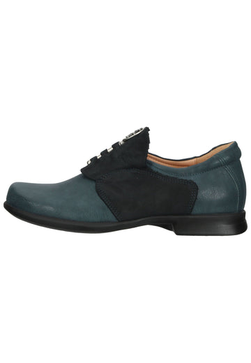 Think! Slipper Leder Blau - surf4shoes