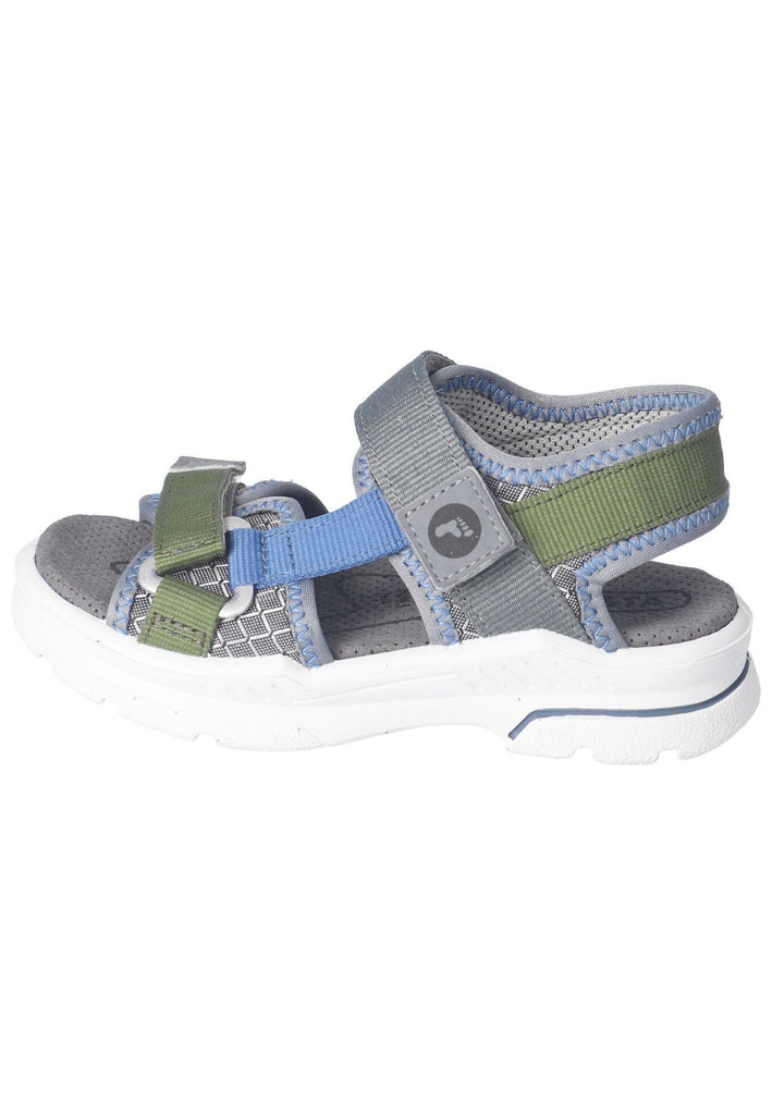 Ricosta Sandalen Lederimitat/Textil Graphit - surf4shoes
