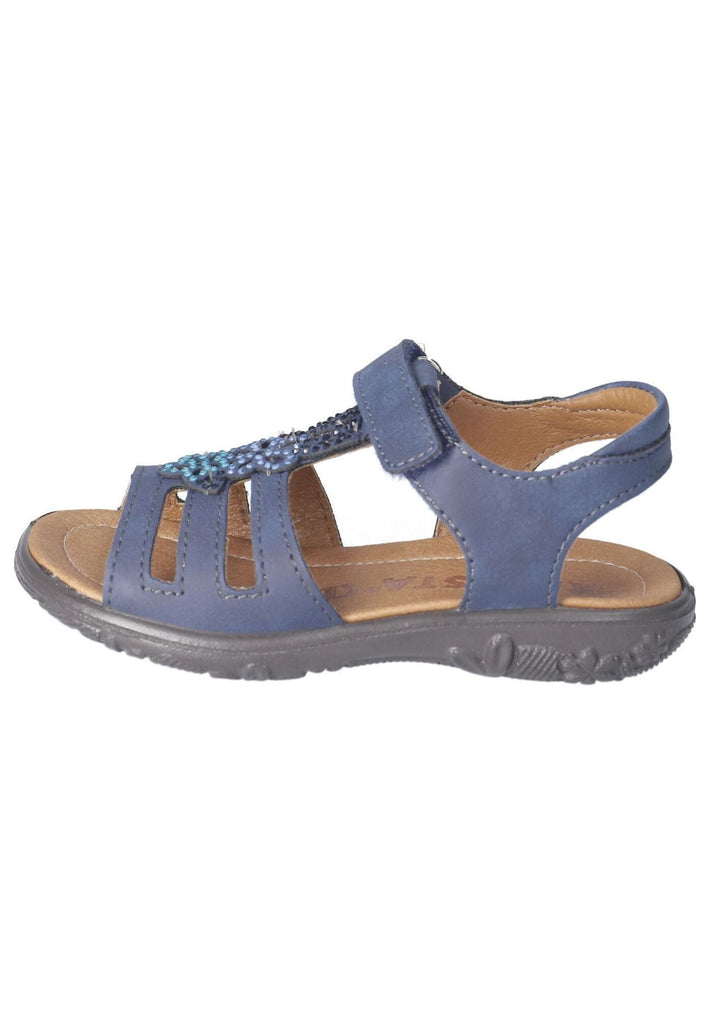 Ricosta Sandalen Lederimitat Dunkelblau - surf4shoes
