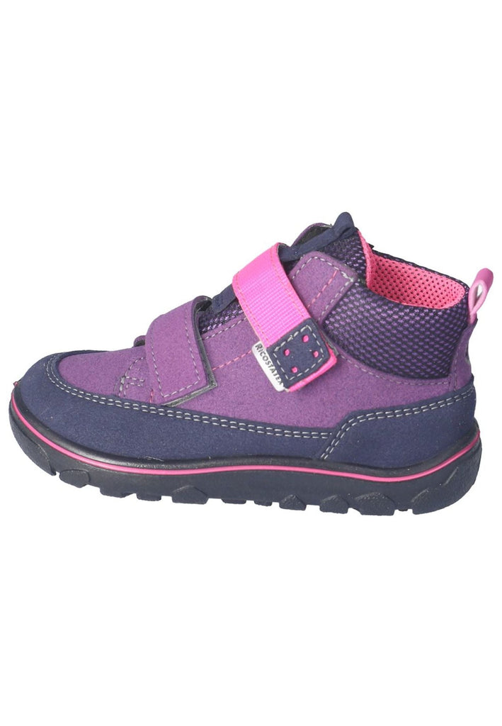 Ricosta Stiefelette Lederimitat/Textil Blau/Pink Warmfutter - surf4shoes