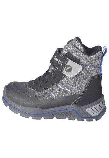 Ricosta Stiefelette Lederimitat/Textil Schwarz Warmfutter - surf4shoes