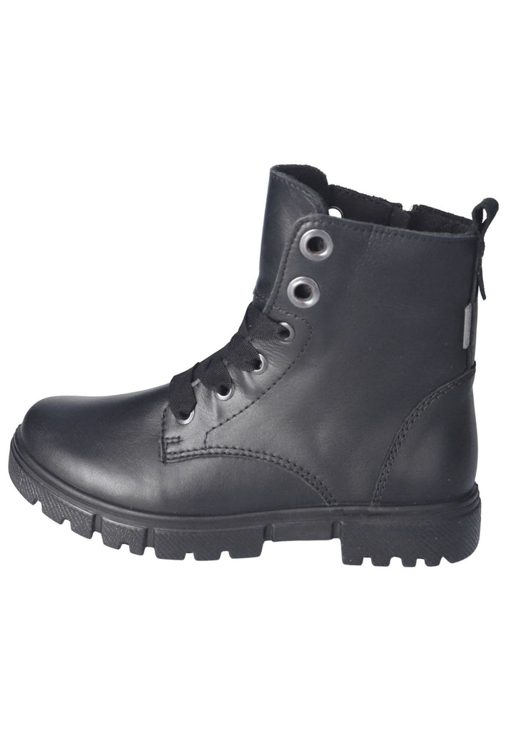 Ricosta Stiefelette Leder Schwarz Warmfutter - surf4shoes