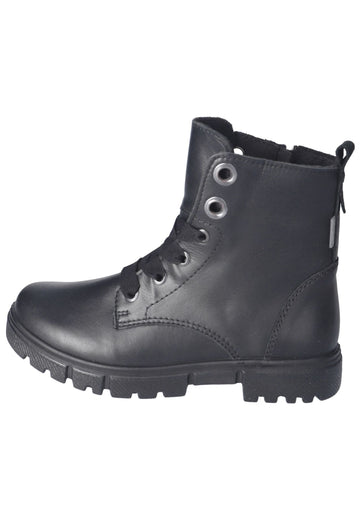 Ricosta Stiefelette Leder Schwarz Warmfutter - surf4shoes