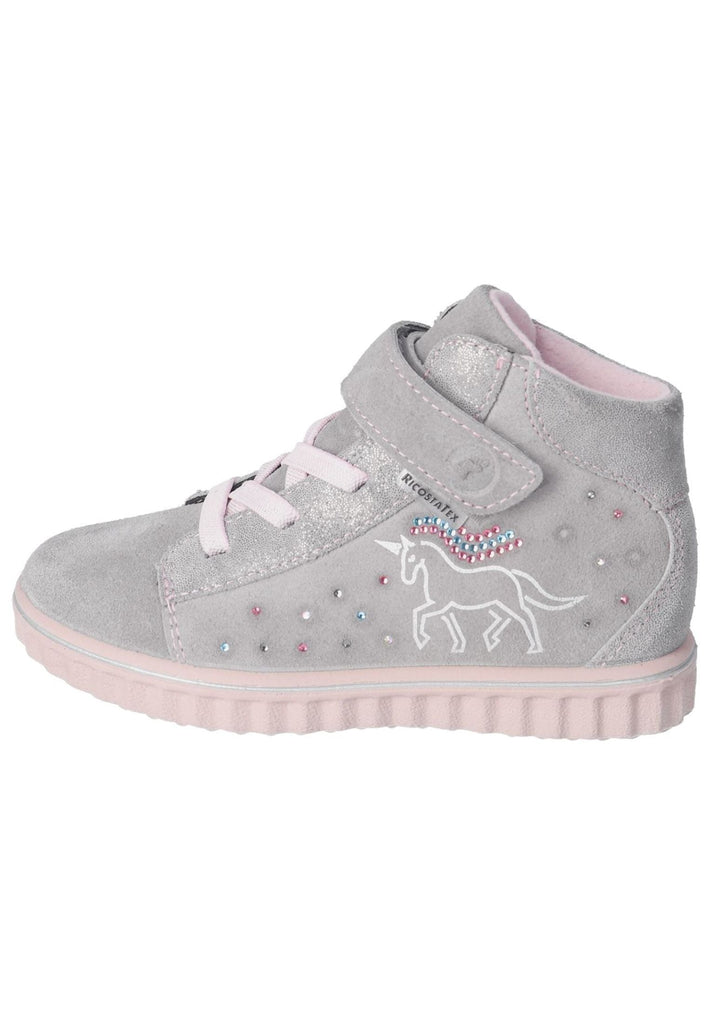 Ricosta Sneaker Leder Graphit Warmfutter - surf4shoes