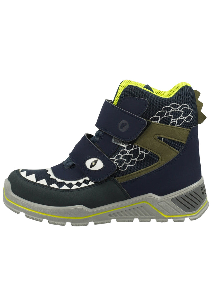 Ricosta Stiefelette Lederimitat/Textil Ozean Warmfutter - surf4shoes