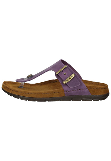Rohde Zehensteg Leder Lila - surf4shoes