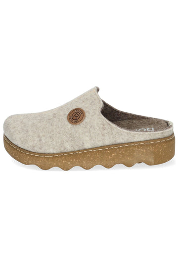 Rohde Hausschuhe Filz Grau - surf4shoes