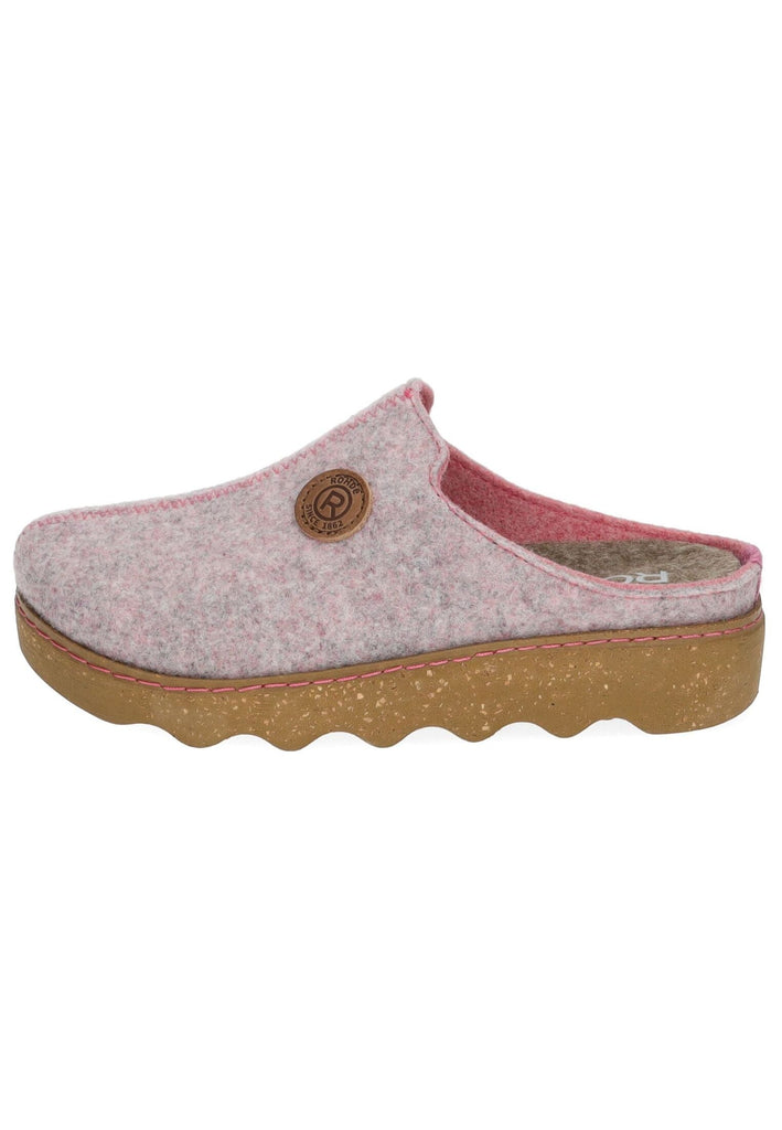 Rohde Hausschuhe Filz Rose - surf4shoes