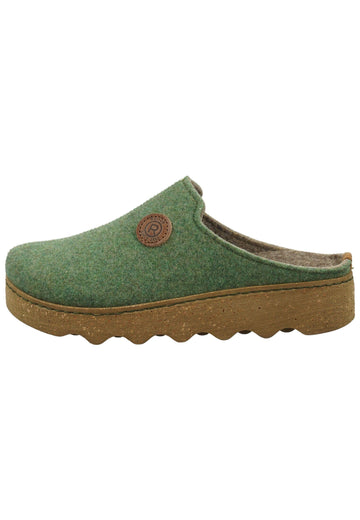 Rohde Hausschuhe Filz Grün - surf4shoes