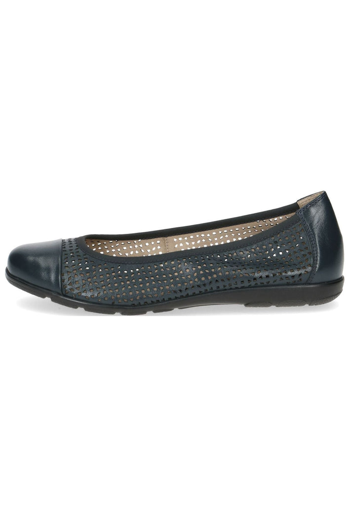 Caprice Ballerinas Leder Ocean - surf4shoes