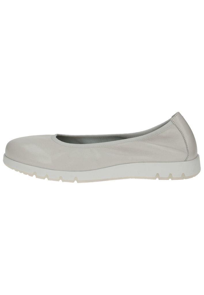 Caprice Ballerinas Leder Weiß - surf4shoes