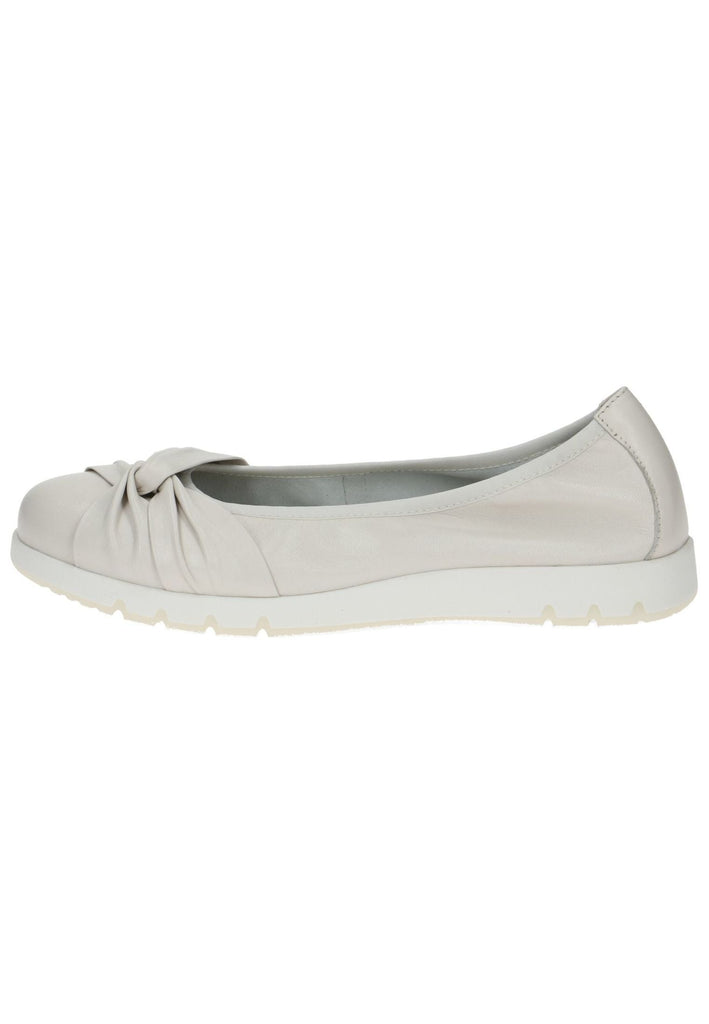 Caprice Ballerinas Leder Weiß - surf4shoes