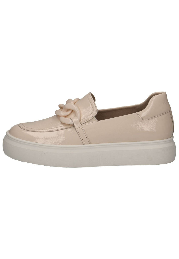 Caprice Slipper Leder Beige - surf4shoes