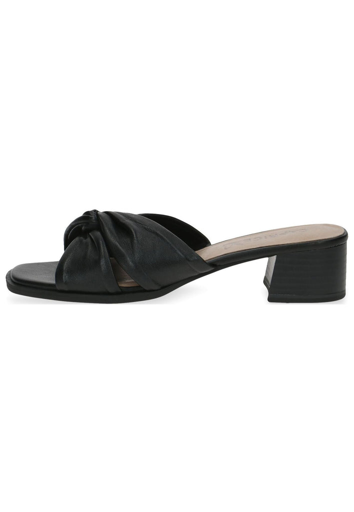Caprice Sandalen Leder Schwarz - surf4shoes