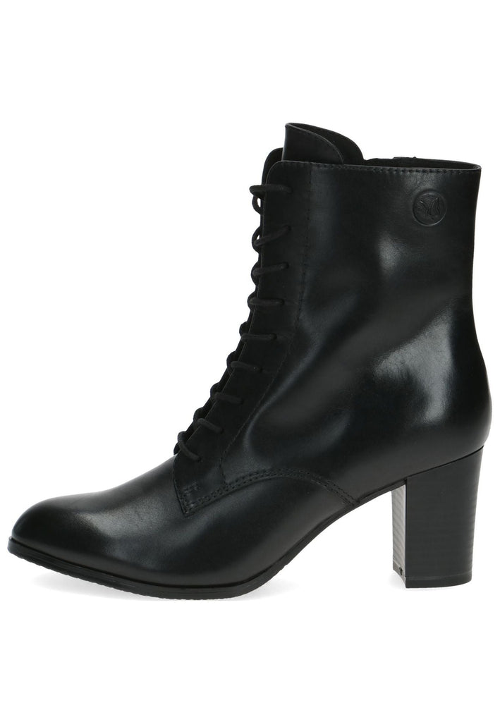 Caprice Stiefelette Leder Schwarz - surf4shoes