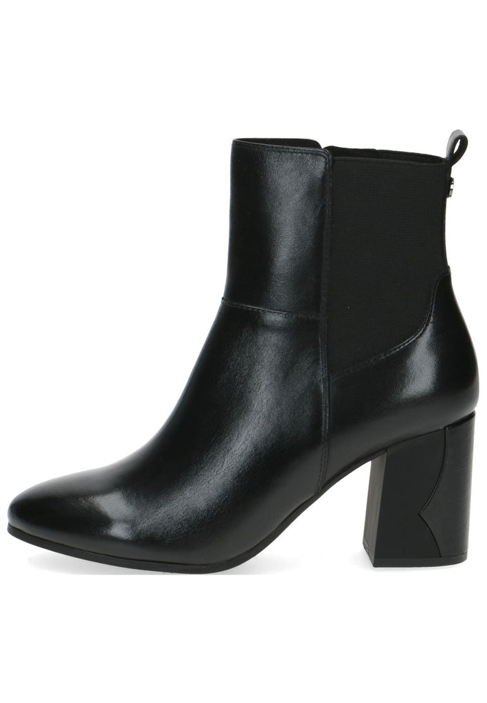 Caprice Stiefelette Leder Schwarz - surf4shoes