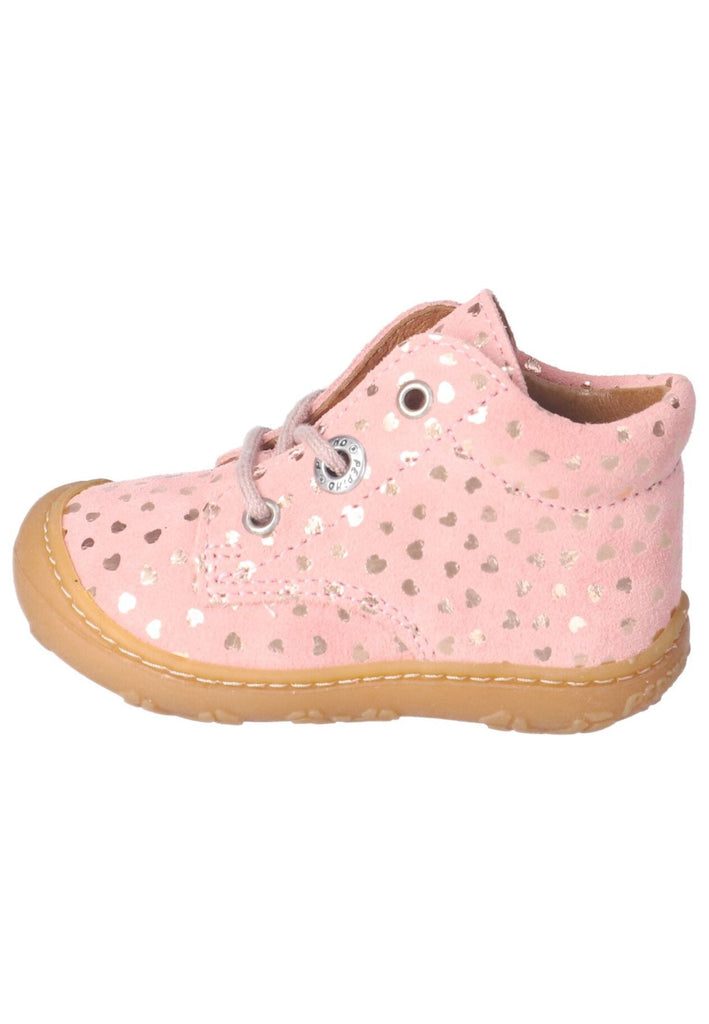 Pepino Halbschuhe Leder Rosa/Silber - surf4shoes