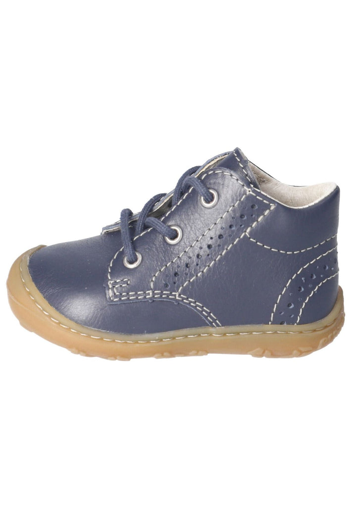 Pepino Halbschuhe Leder Dunkelblau - surf4shoes