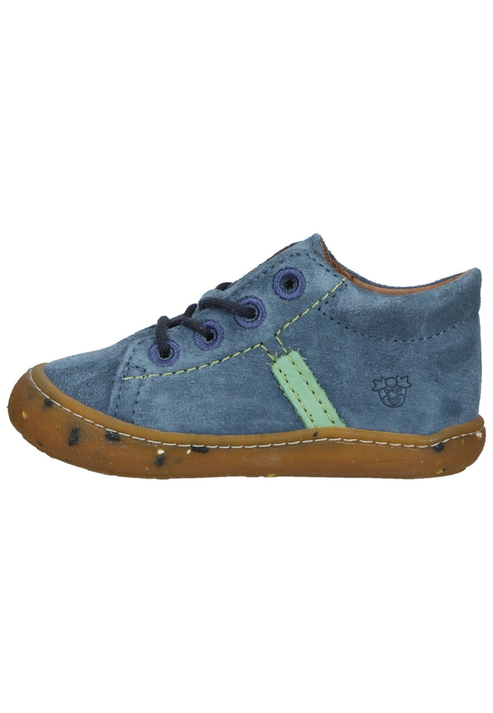 Pepino Halbschuhe Leder Blau/Grün - surf4shoes