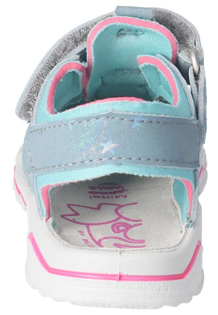 Pepino Sandalen Lederimitat/Textil Hellblau - surf4shoes