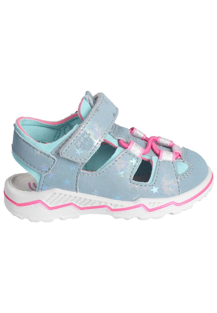 Pepino Sandalen Lederimitat/Textil Hellblau - surf4shoes