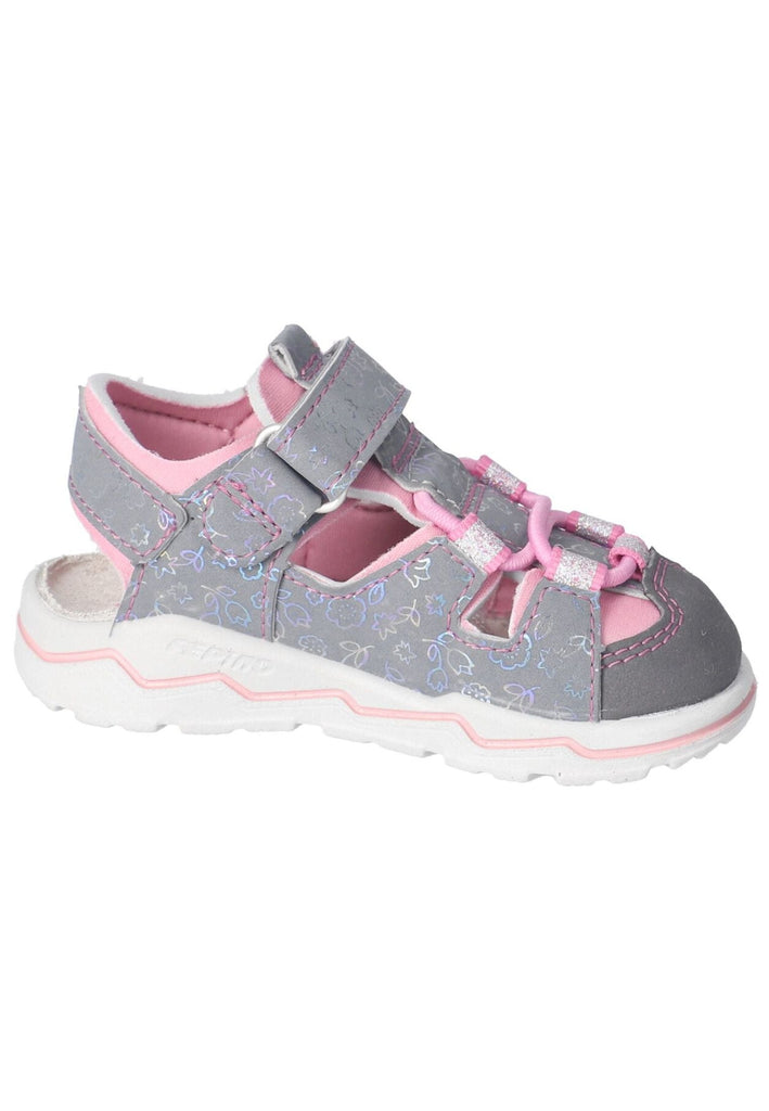 Pepino Sandalen Lederimitat/Textil Graphit - surf4shoes