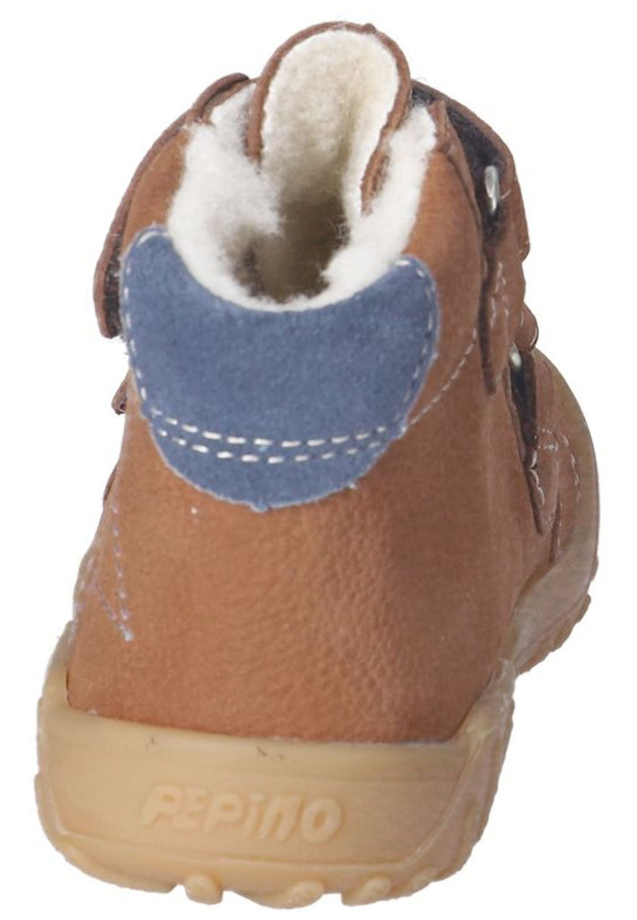 Pepino Stiefelette Leder/Textil Curry Warmfutter - surf4shoes