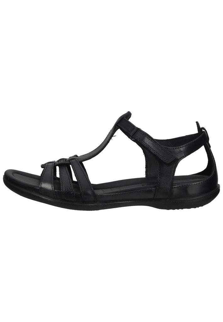 ecco Sandalen Leder Schwarz - surf4shoes