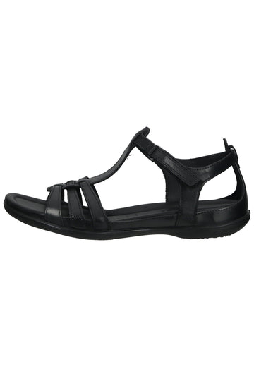 ecco Sandalen Leder Schwarz - surf4shoes