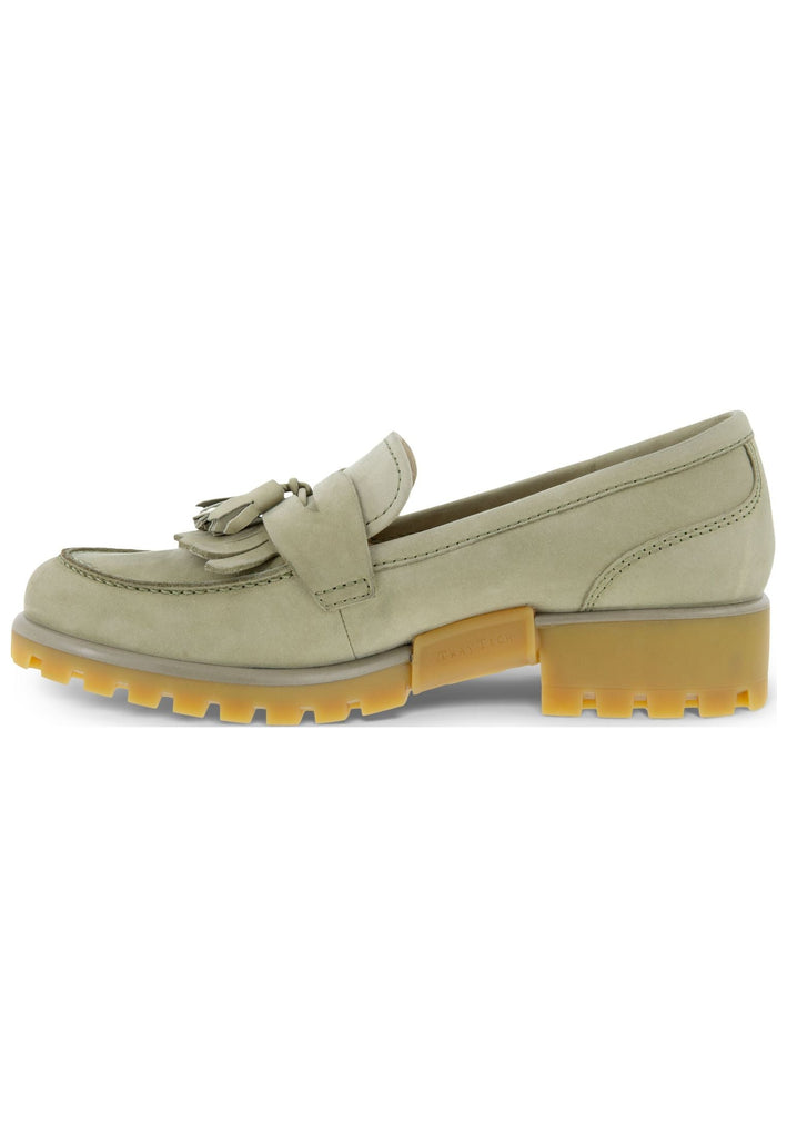 ecco Slipper Leder Sage - surf4shoes