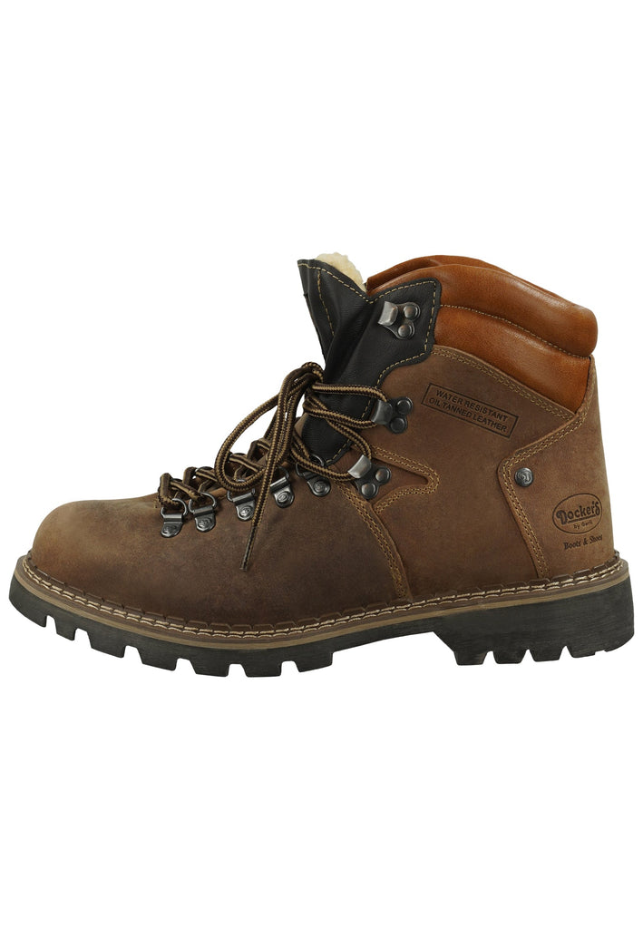 Dockers Stiefelette Leder Stone Warmfutter - surf4shoes