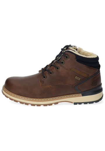 Dockers Stiefel PU Cognac Warmfutter - surf4shoes