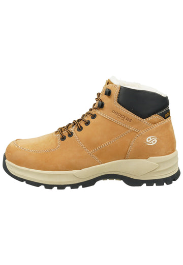 Dockers Stiefelette Leder Tan Warmfutter - surf4shoes