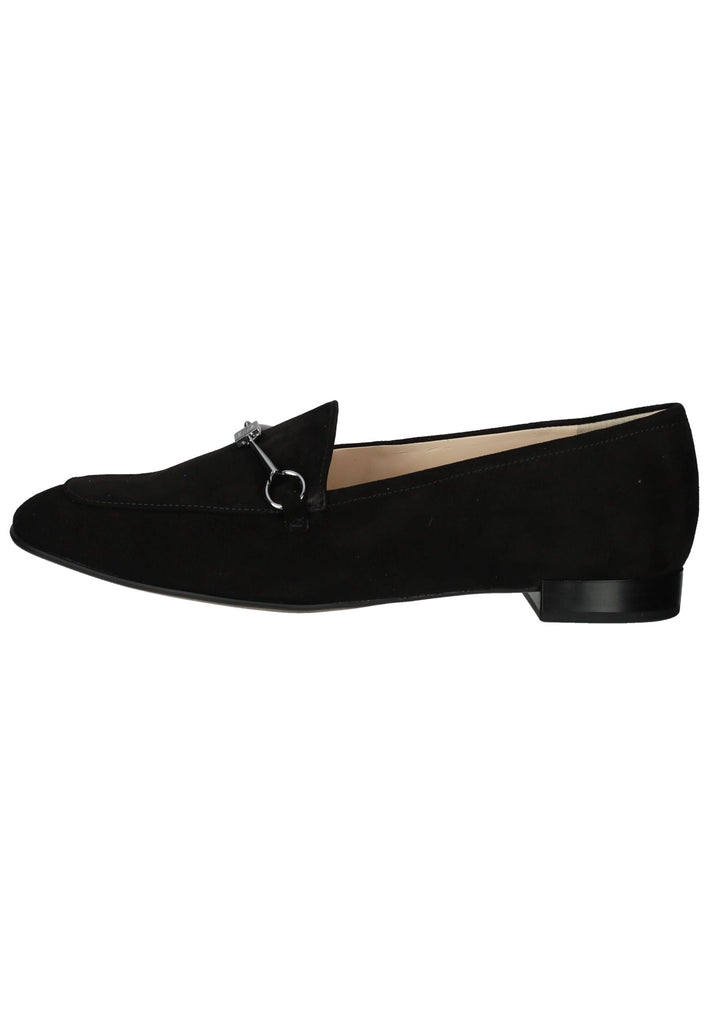 Högl Slipper Veloursleder Schwarz - surf4shoes