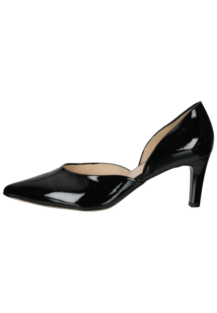Högl Pumps Leder Schwarz Lack - surf4shoes
