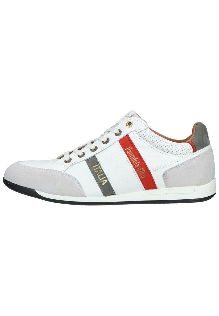 Pantofola d Oro Sneaker Leder Weiß/Hellgrau - surf4shoes