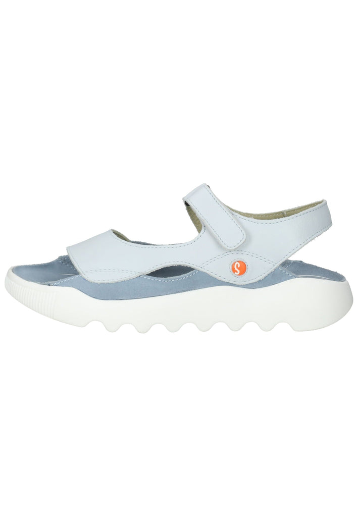 softinos Sandalen Leder Hellblau - surf4shoes