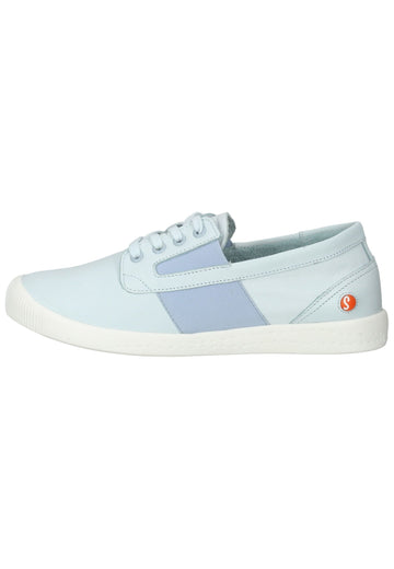 softinos Slipper Leder Hellblau - surf4shoes