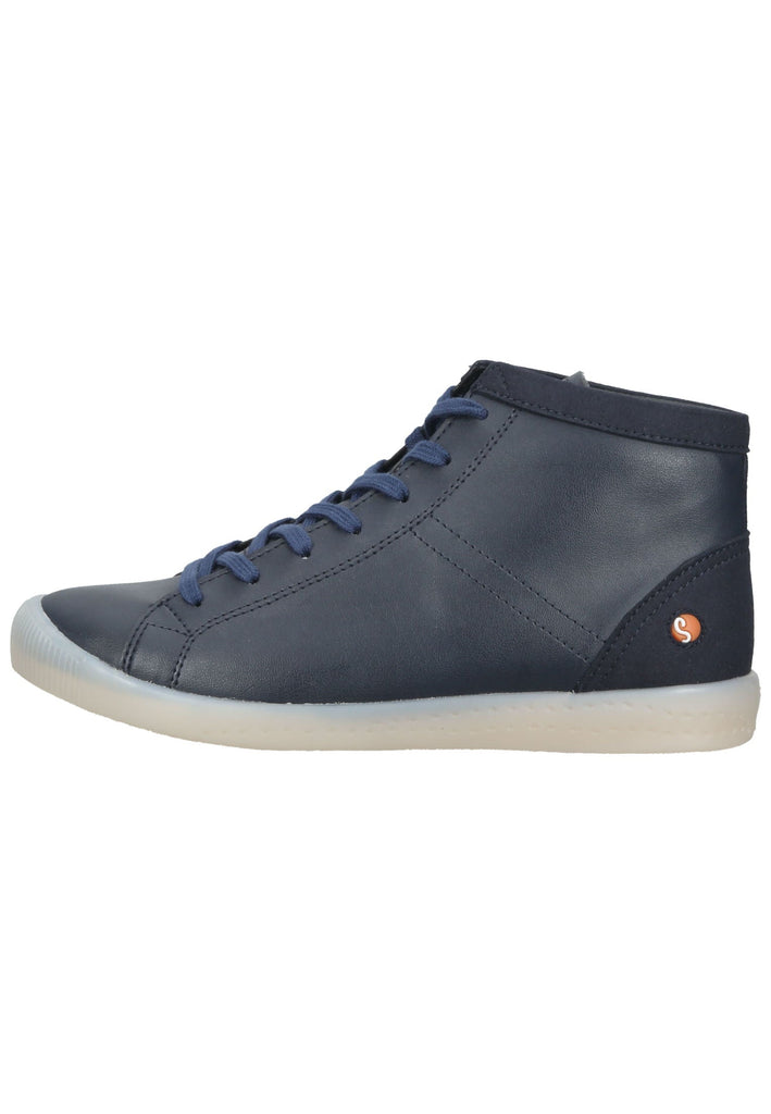 softinos Stiefelette Lederimitat Navy - surf4shoes
