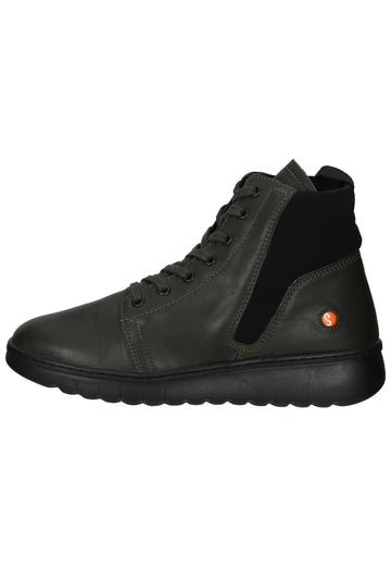 softinos Stiefelette Leder Military - surf4shoes